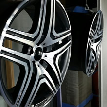 Алмазная шлифовка автомобильных колес